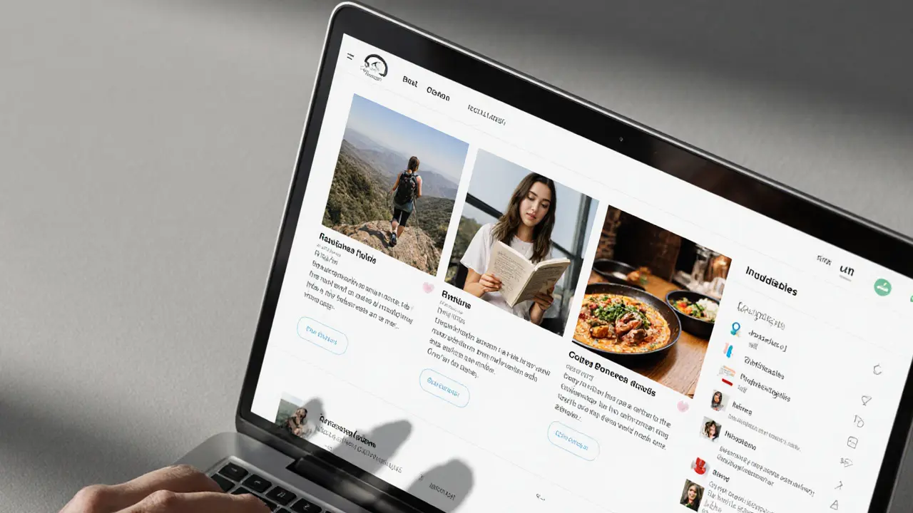 A clean digital profile with real photos and personal bios of an independent escort in Dubai.